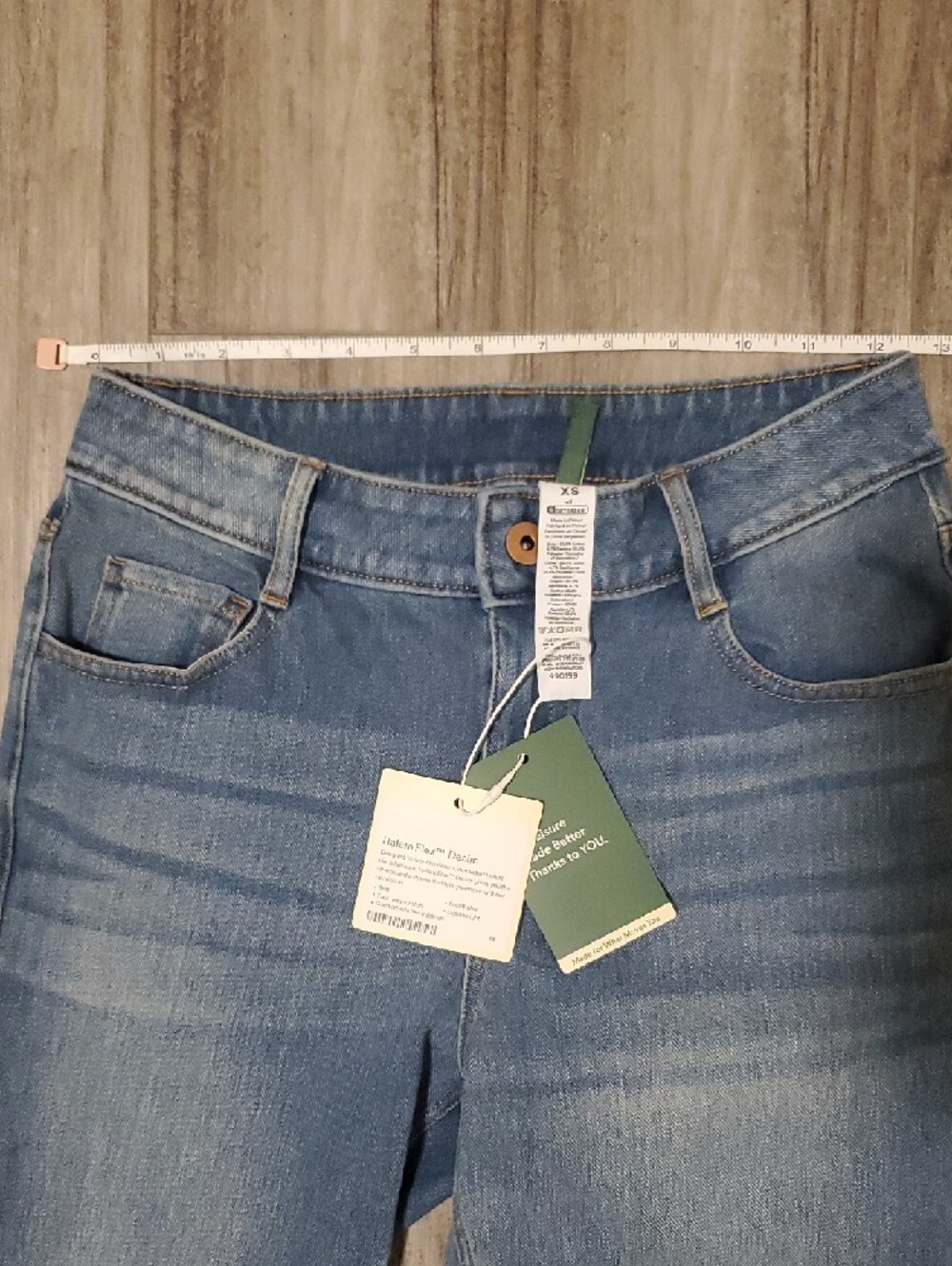 HALARA Light Blue Boyfriend Jeans - Picture 3 of 6
